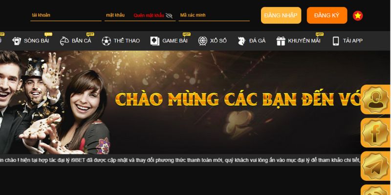 Đăng nhập tài khoản hội viên I9BET