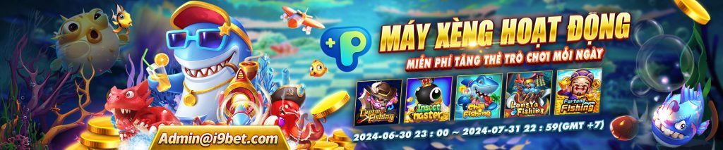 I9bet tặng thẻ trò chơi miễn phí mỗi ngày